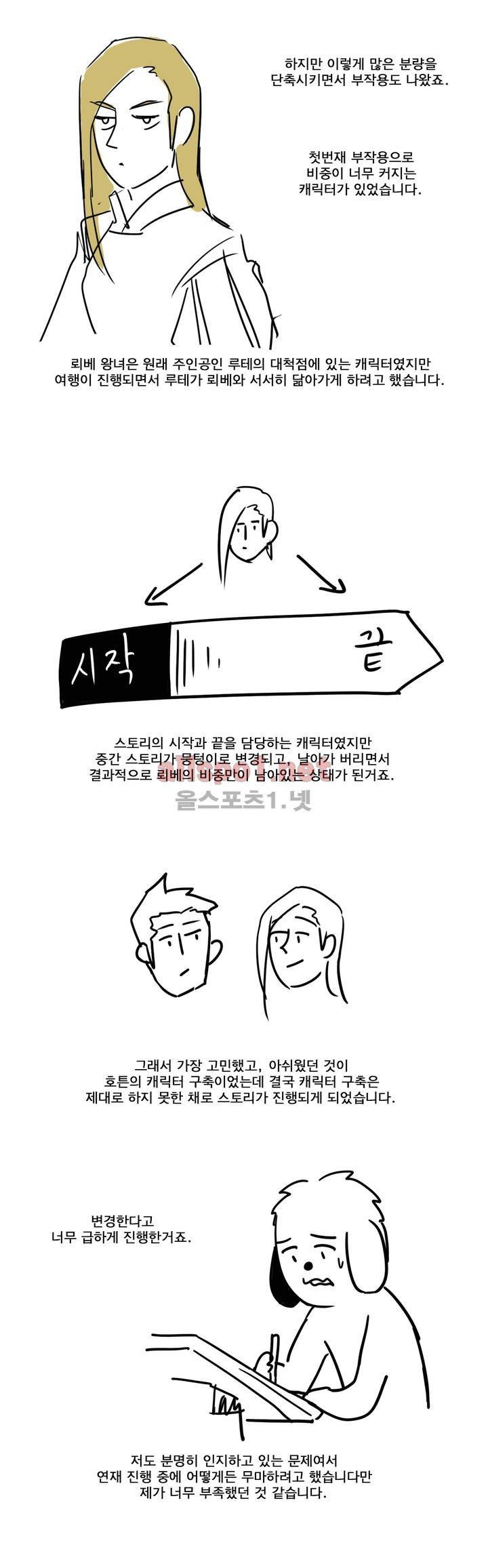 새벽을 얽매는 뱀 에필로그 후기 5