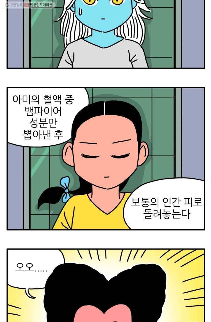 흡혈고딩 피만두 65화 경고 했잖아 2