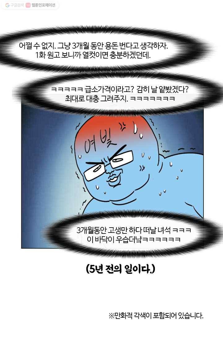 부기영화 15화. 급소가격과 여빛 작가의 첫계약 체결! (feat.5년 전 58