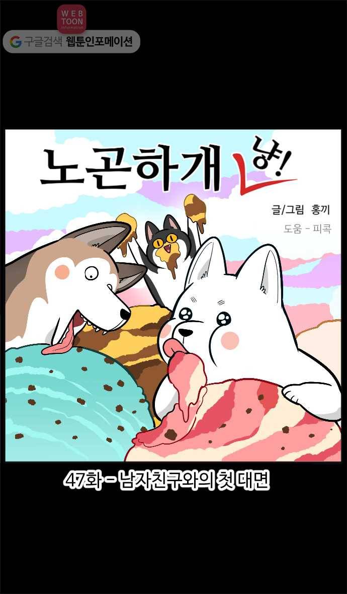 노곤하개 47화 남자친구와의 첫 대면 1