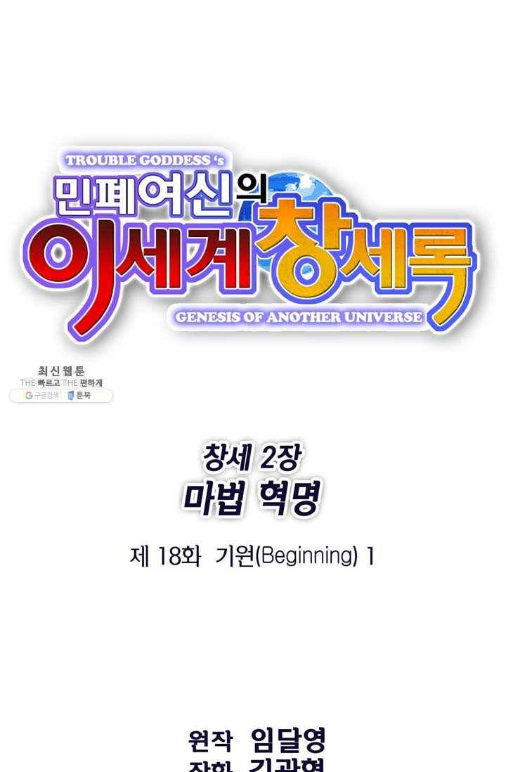 민폐 여신의 이세계 창세록 제 18화. 기원 (1) 1