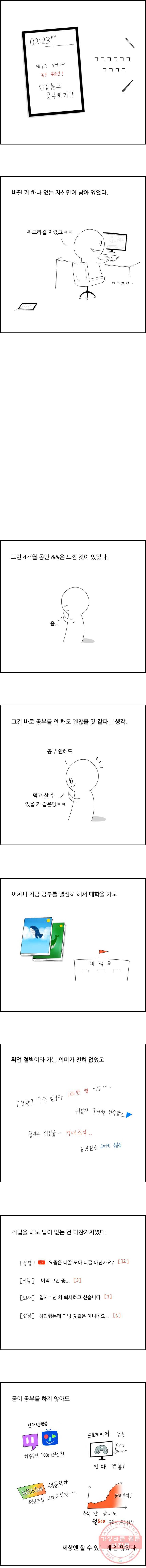 불합격인간 3화 3