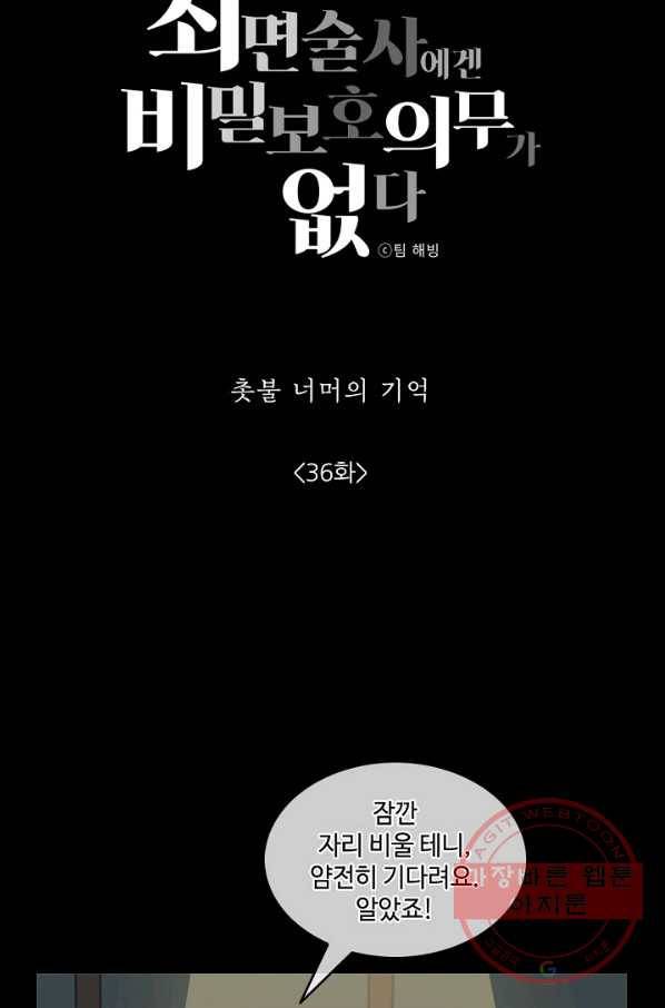 최면술사에겐 비밀보호 의무가 없다 36화 5
