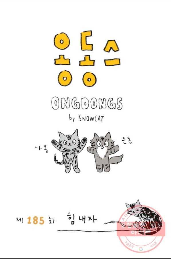 은동은동+옹동스 185화 힘내자 1