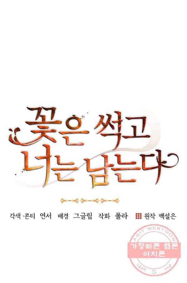 꽃은 썩고 너는 남는다 25화 1