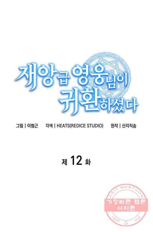 재앙급 영웅님이 귀환하셨다 12화 1