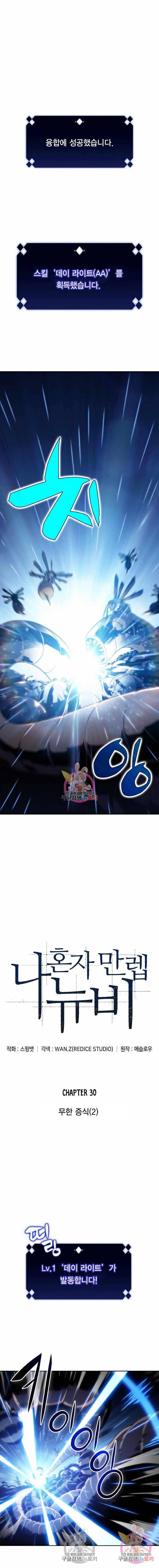 나 혼자 만렙 뉴비 30화 1