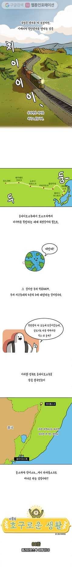 키몽의 호구로운 생활 80화 블라디보스톡 여행기(3) 1