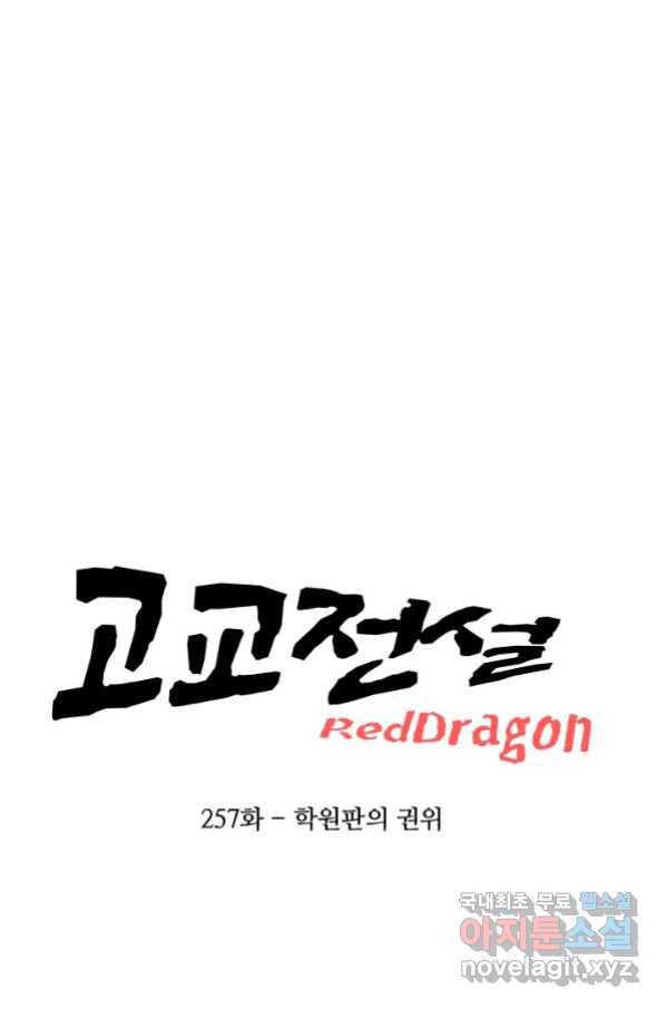 고교전설 257화 학원판의 권위 8