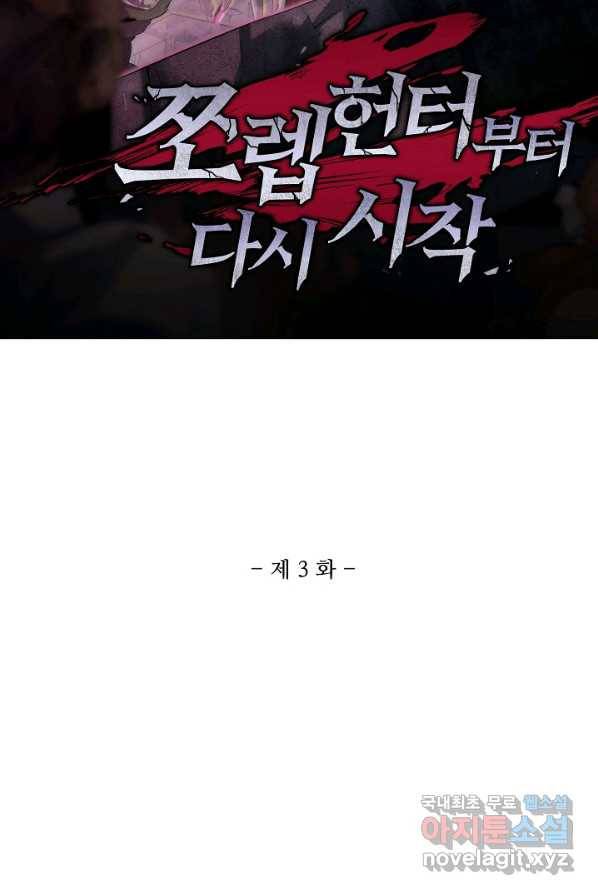 쪼렙 헌터부터 다시 시작 3화 2