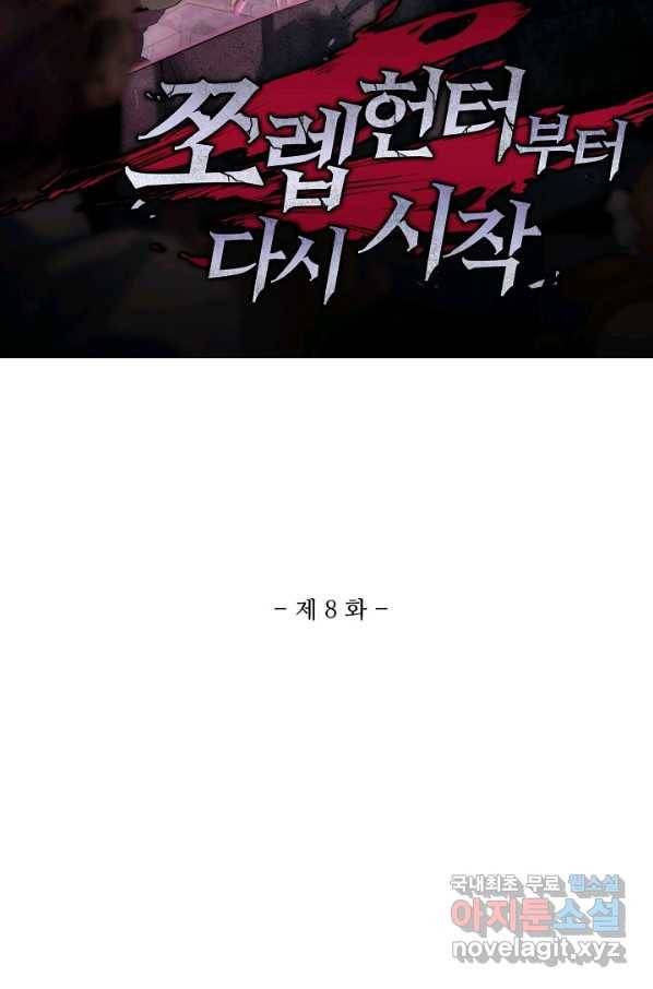 쪼렙 헌터부터 다시 시작 8화 2