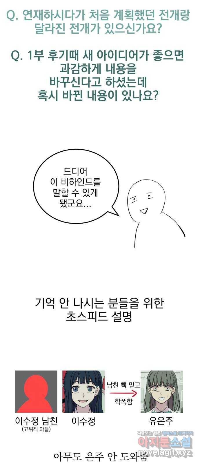 오른눈이 보는 세계 완결 후기 105