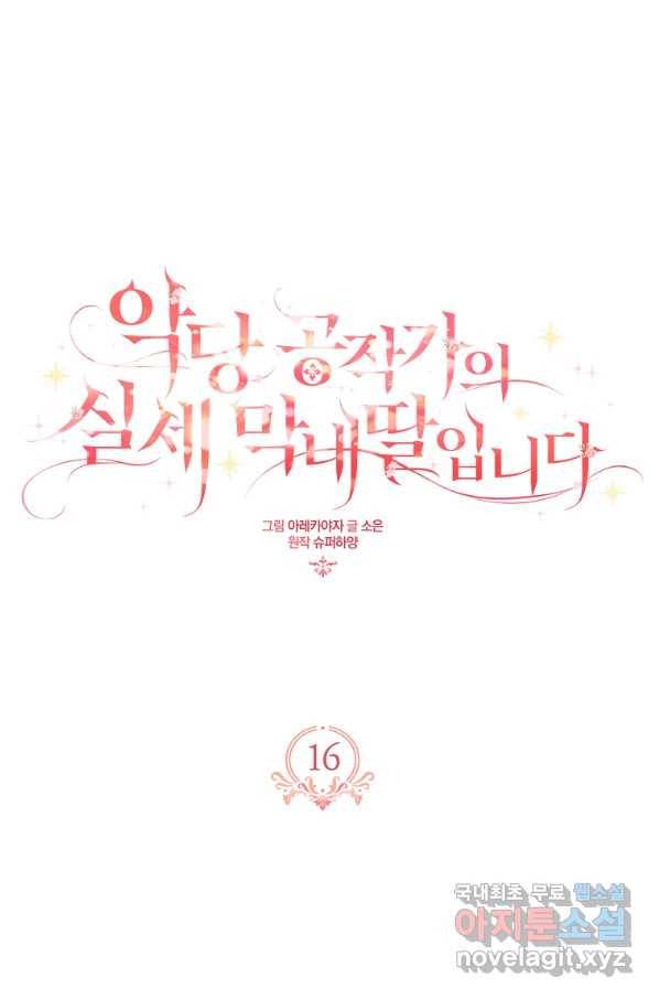 악당 공작가의 실세 막내딸입니다 16화 1