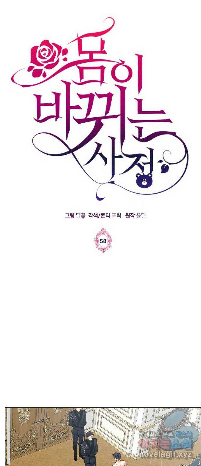 몸이 바뀌는 사정 58화 1