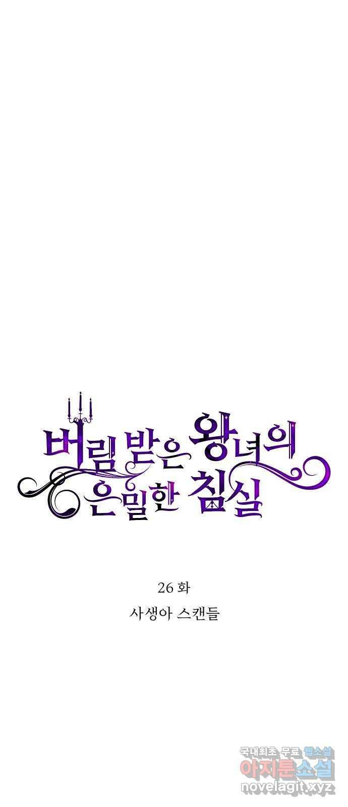 버림받은 왕녀의 은밀한 침실 26화. 사생아 스캔들 13