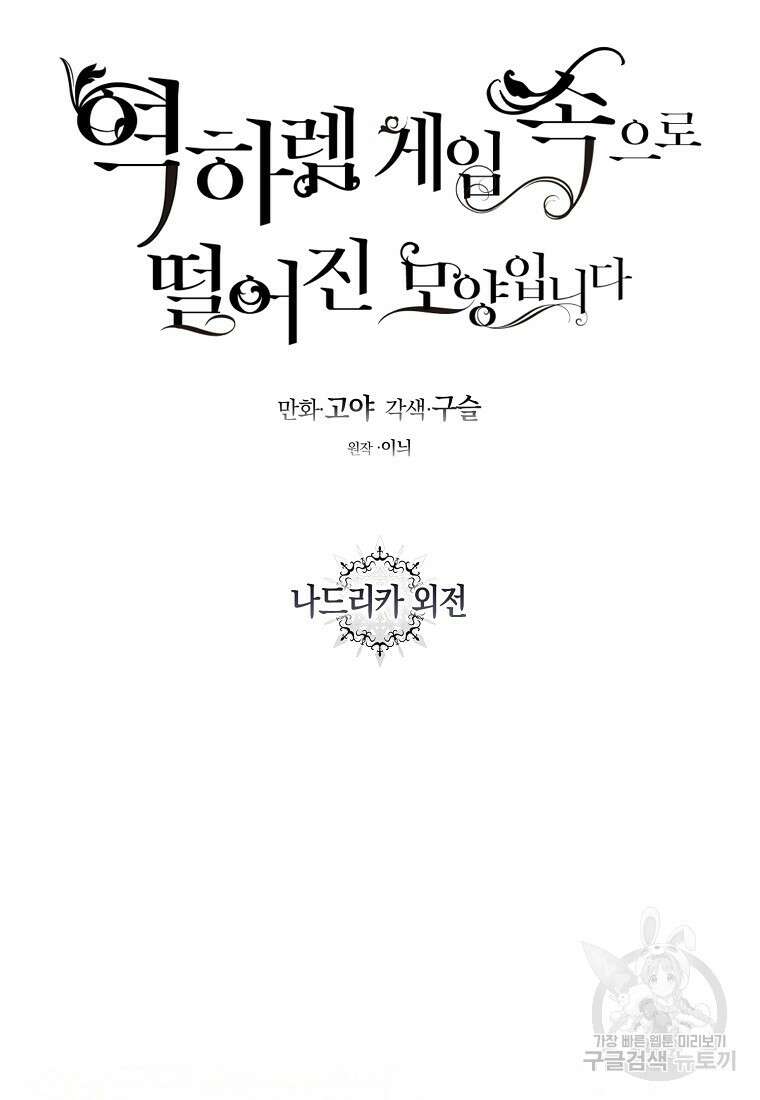 역하렘 게임 속으로 떨어진 모양입니다 나드리카 외전 11