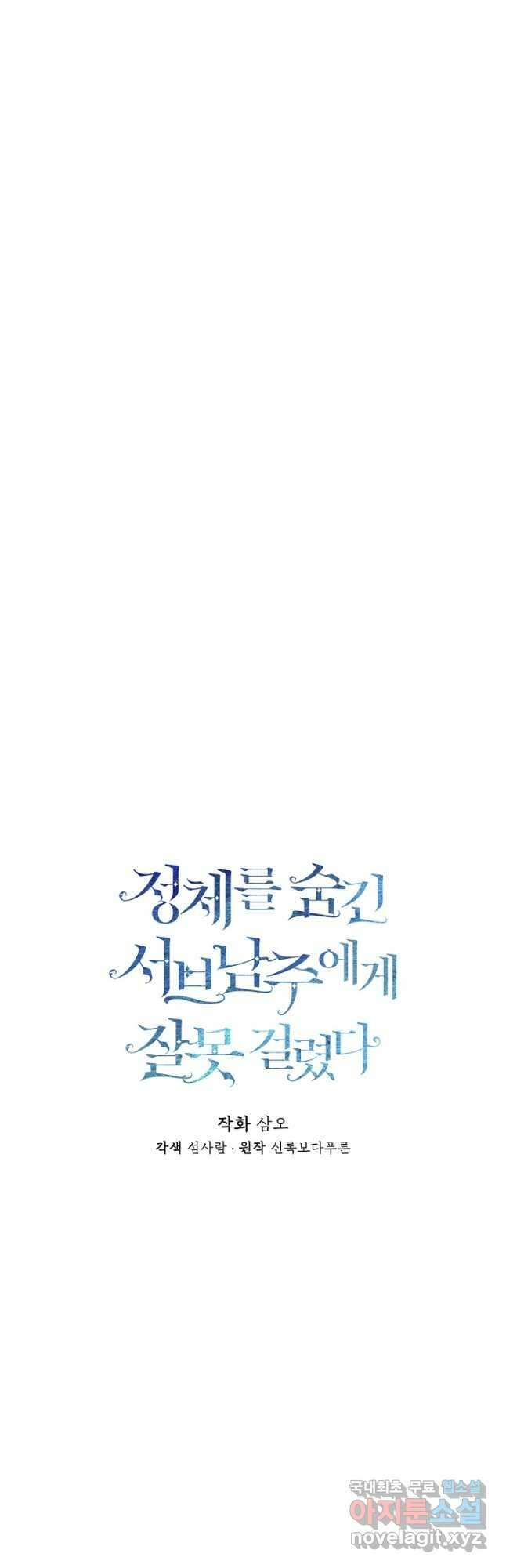 정체를 숨긴 서브남주에게 잘못 걸렸다 31화 9