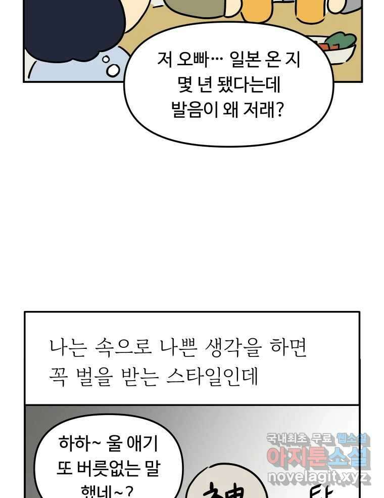 아오링 도쿄 50화 일본어에 관한 단상 21