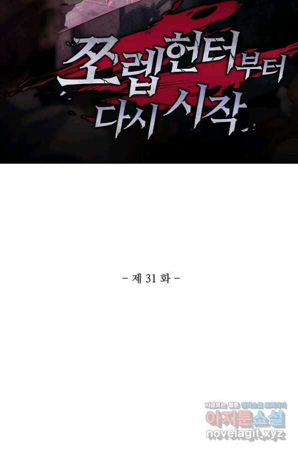 쪼렙 헌터부터 다시 시작 31화 2