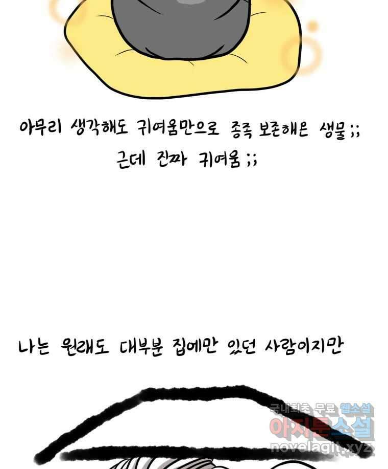 재활용 머학생 7화 공부방해 갑 고양이 5