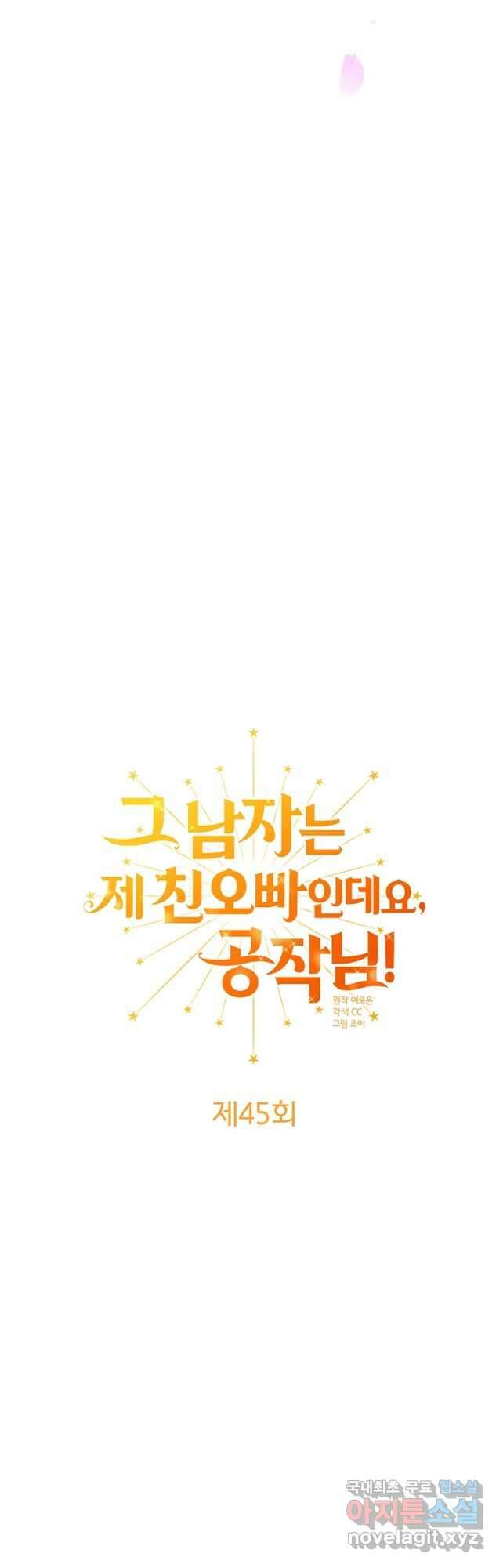 그 남자는 제 친오빠인데요, 공작님 45화 3