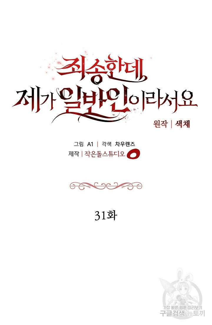 죄송한데 제가 일반인이라서요 31화 30