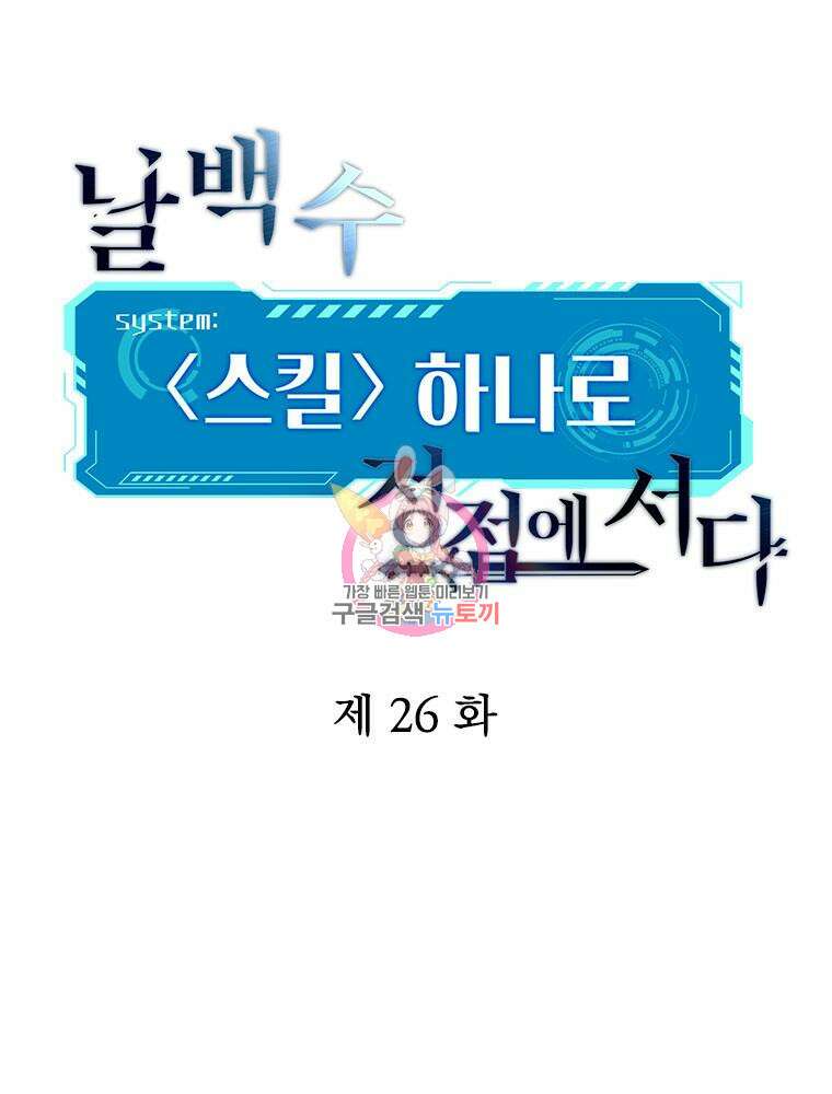 날백수, 스킬 하나로 정점에 서다 26화 1