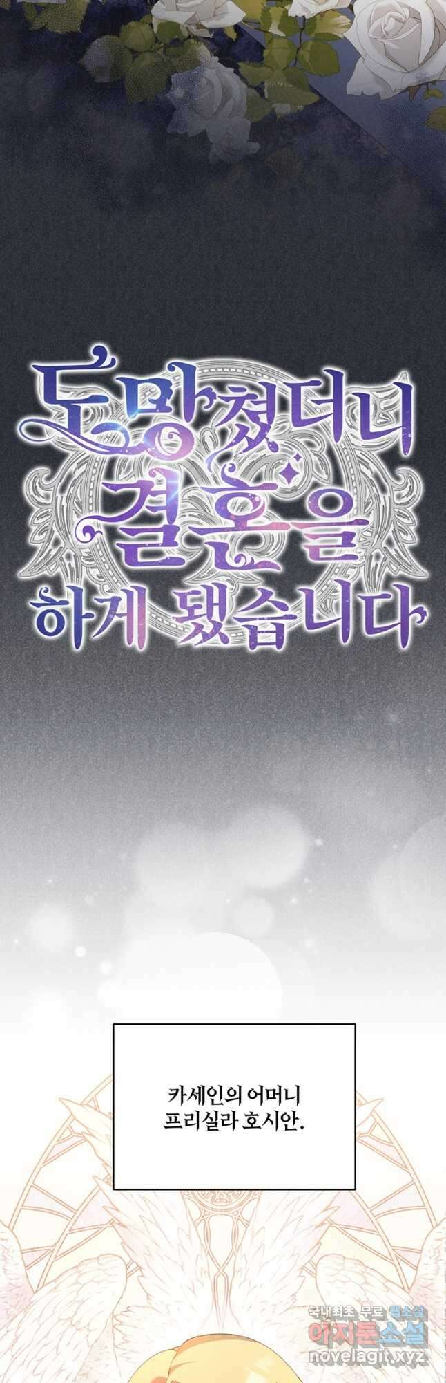 도망쳤더니 결혼을 하게 됐습니다 48화 9
