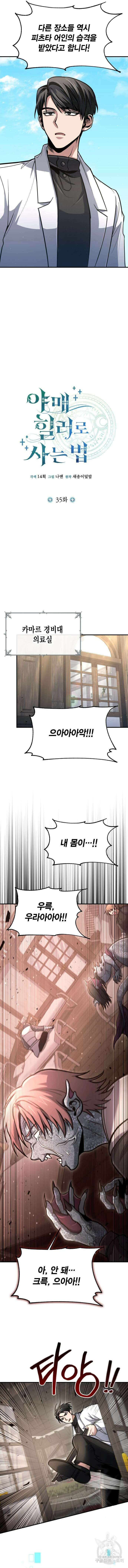 야매 힐러로 사는 법 35화 2