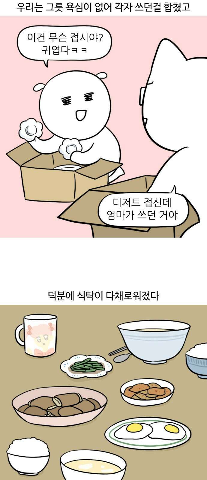 신혼일기 44화 살림살이 합치기 3