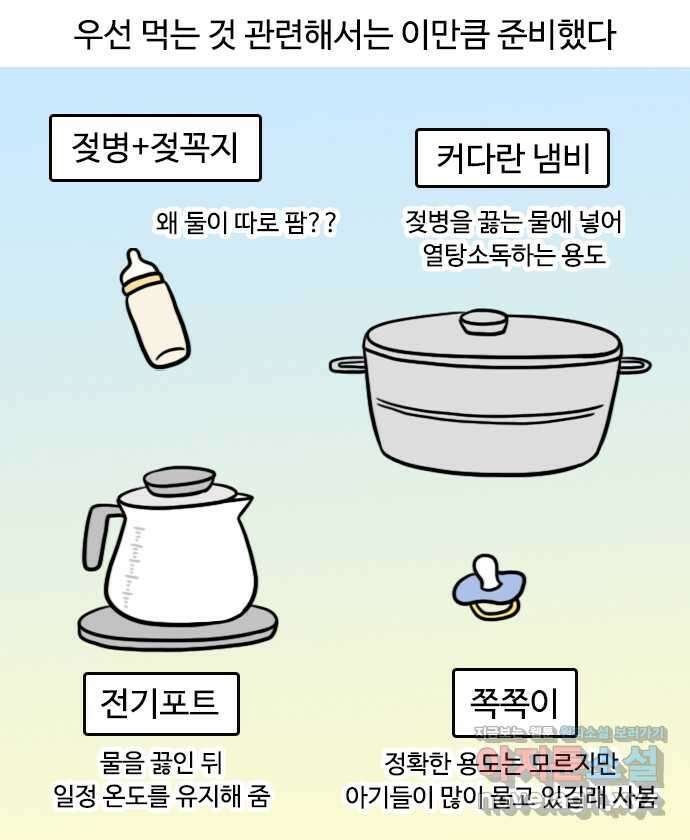 신혼일기 57화 아기 용품 준비하기 4