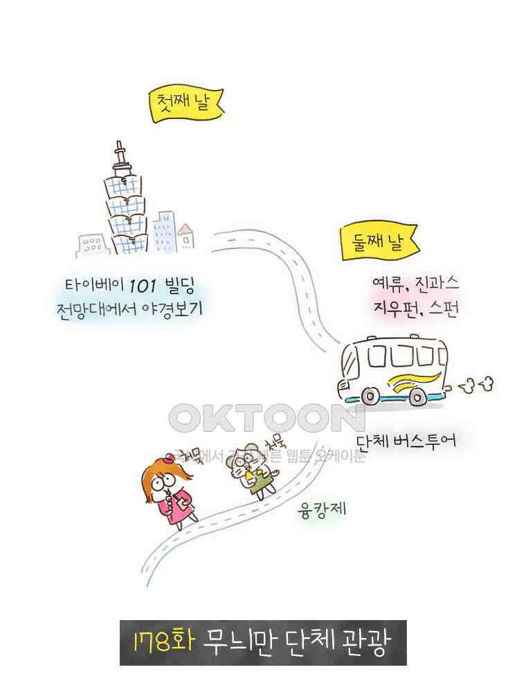 딩스뚱스 178화 무늬만 단체관광 2