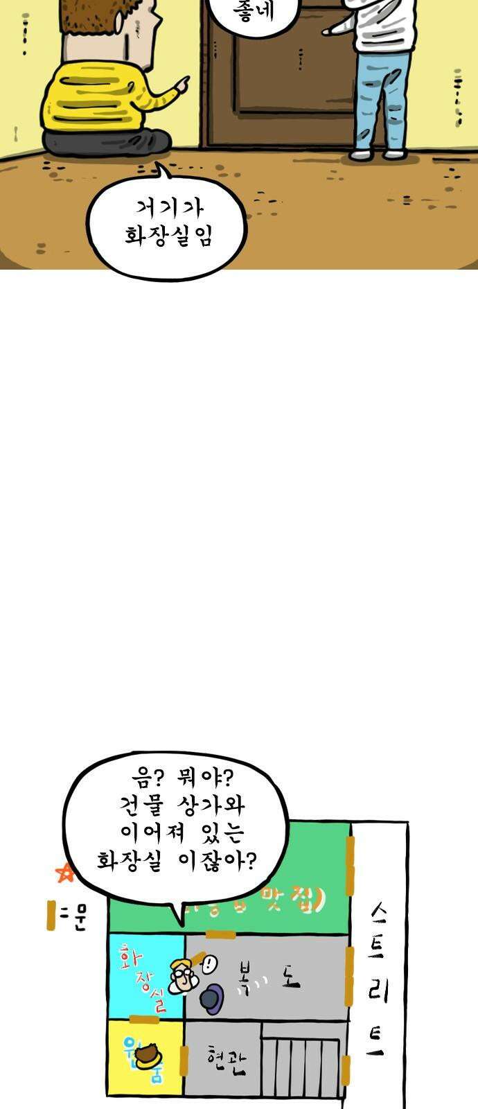 마음의소리2 68화 원룸 화장실 4