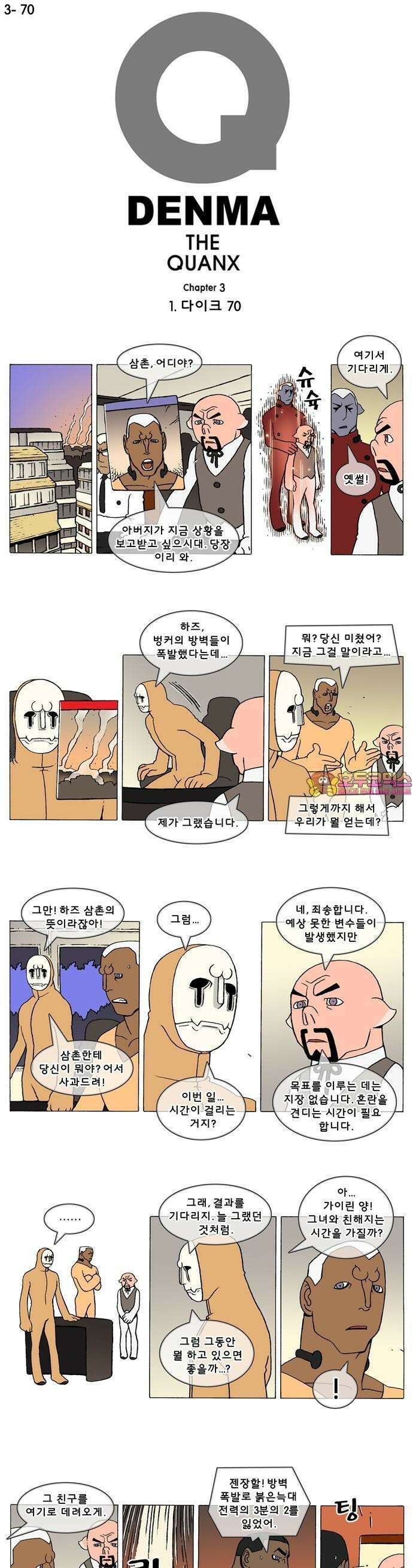 덴마 3-70화 1．다이크(70) 1