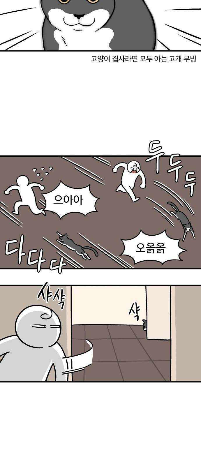 노곤하개 쇼츠 마주친 순간 4