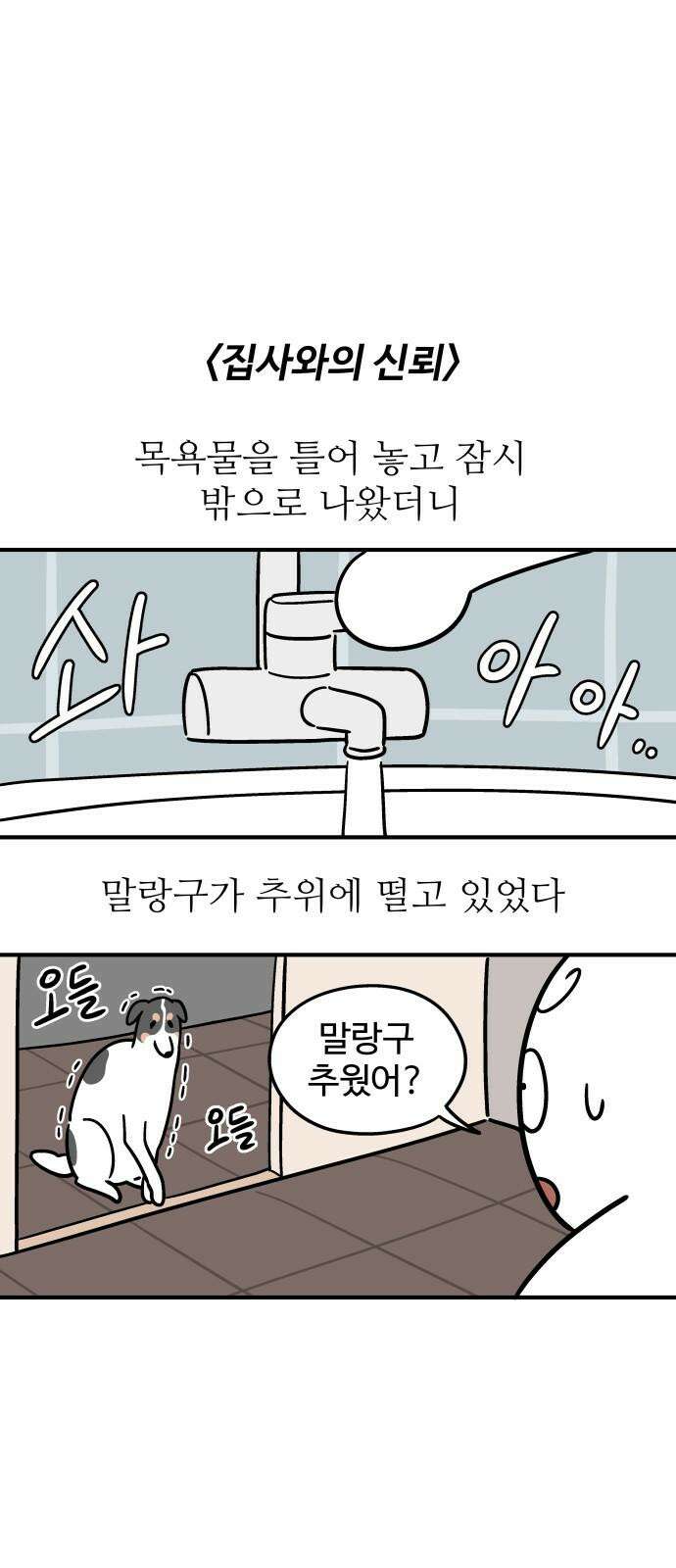 노곤하개 쇼츠 마주친 순간 7