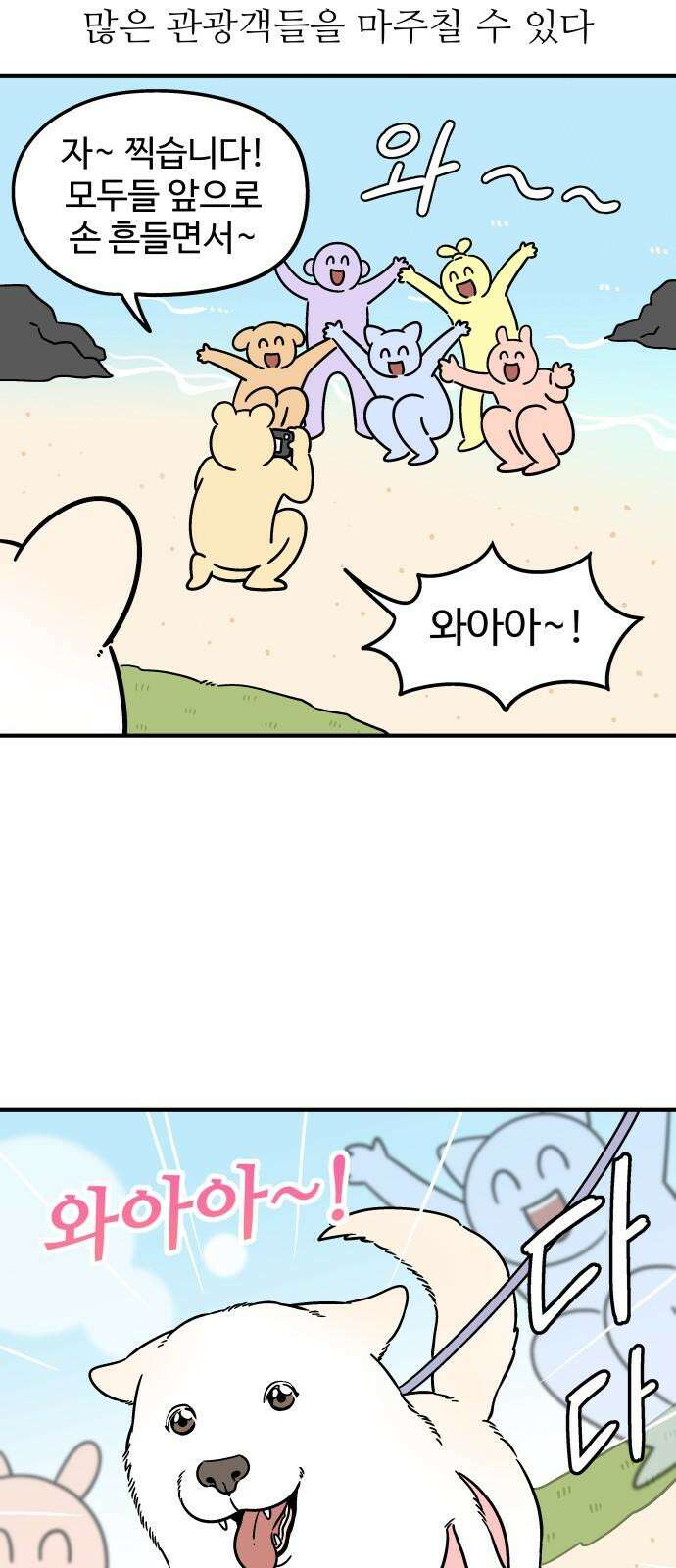 노곤하개 쇼츠 꼬리 잡기 8