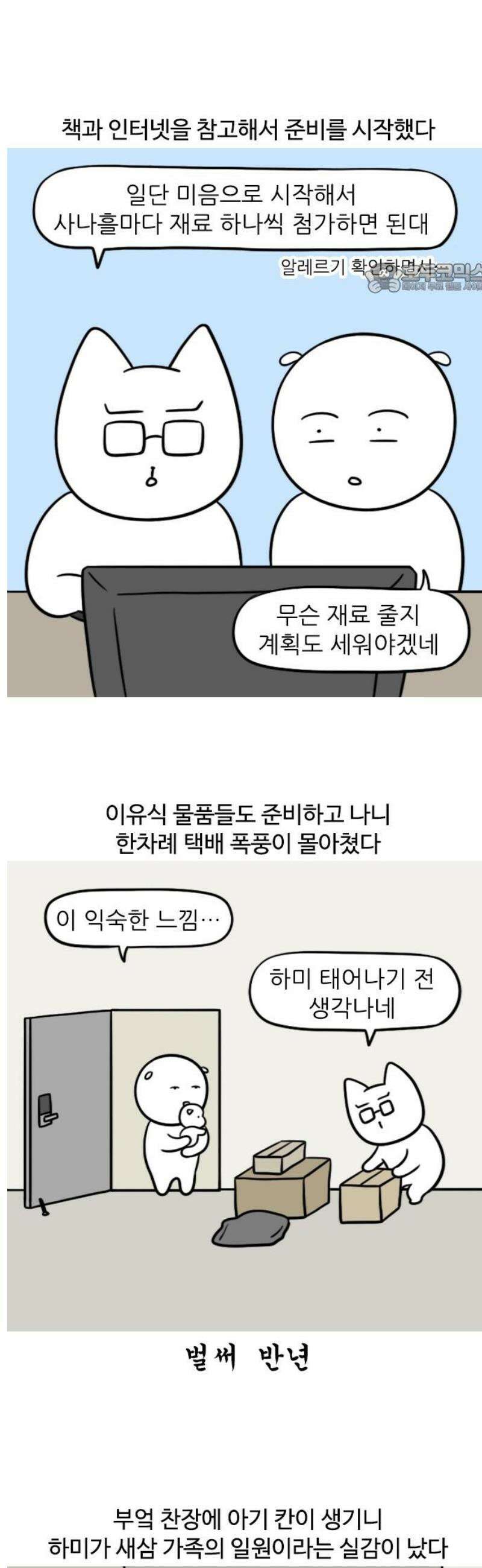 육아일기 108화 이유식 만들기 2