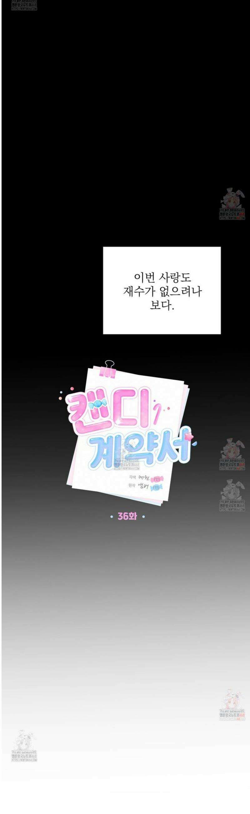캔디 계약서 36화 5