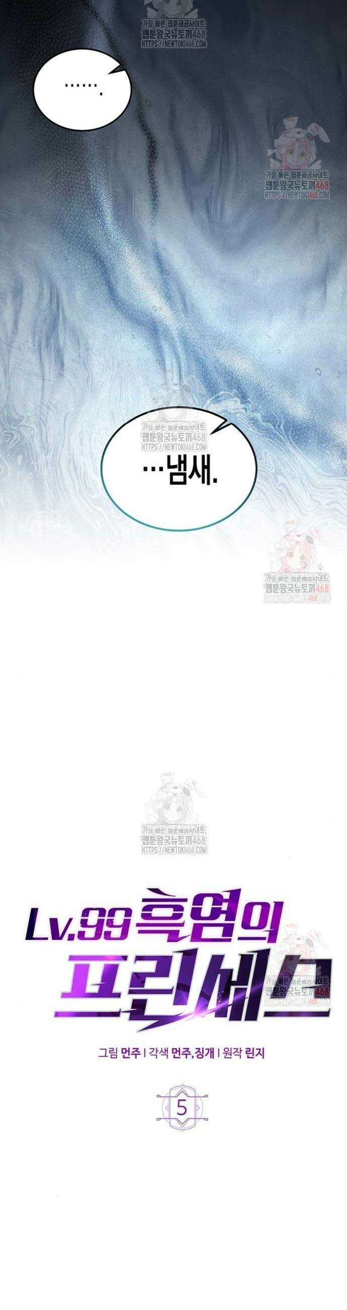 Lv．99 흑염의 프린세스 5화 11