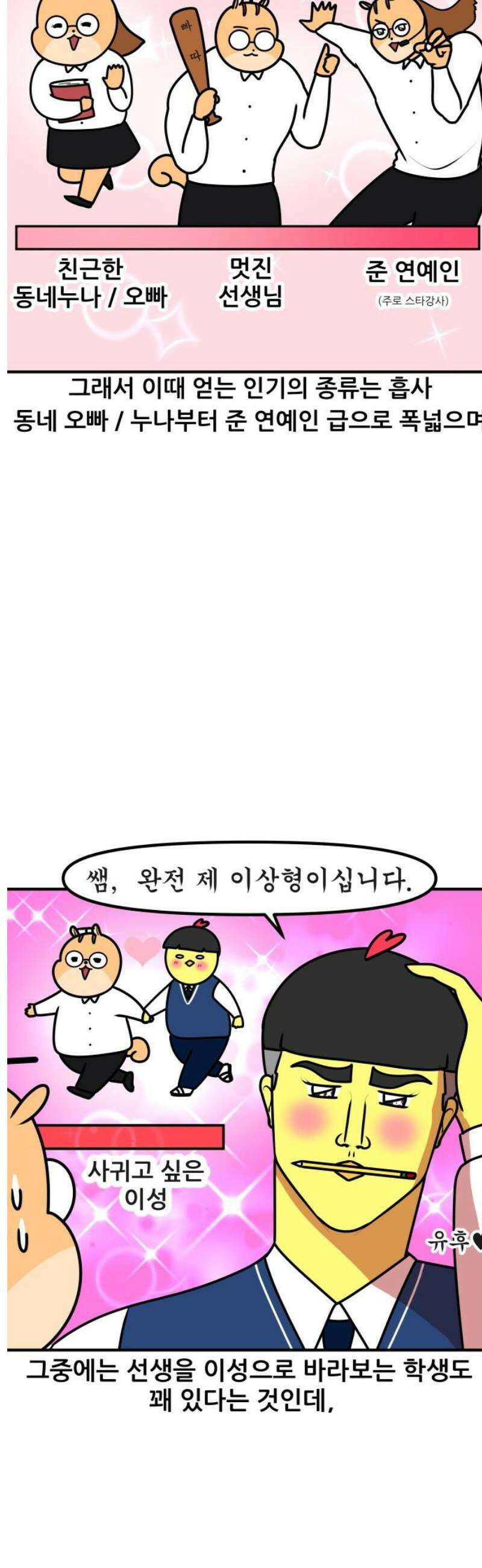 K학원 생존기 128화 - 학생이 선생을 짝사랑 할 때(1) 5