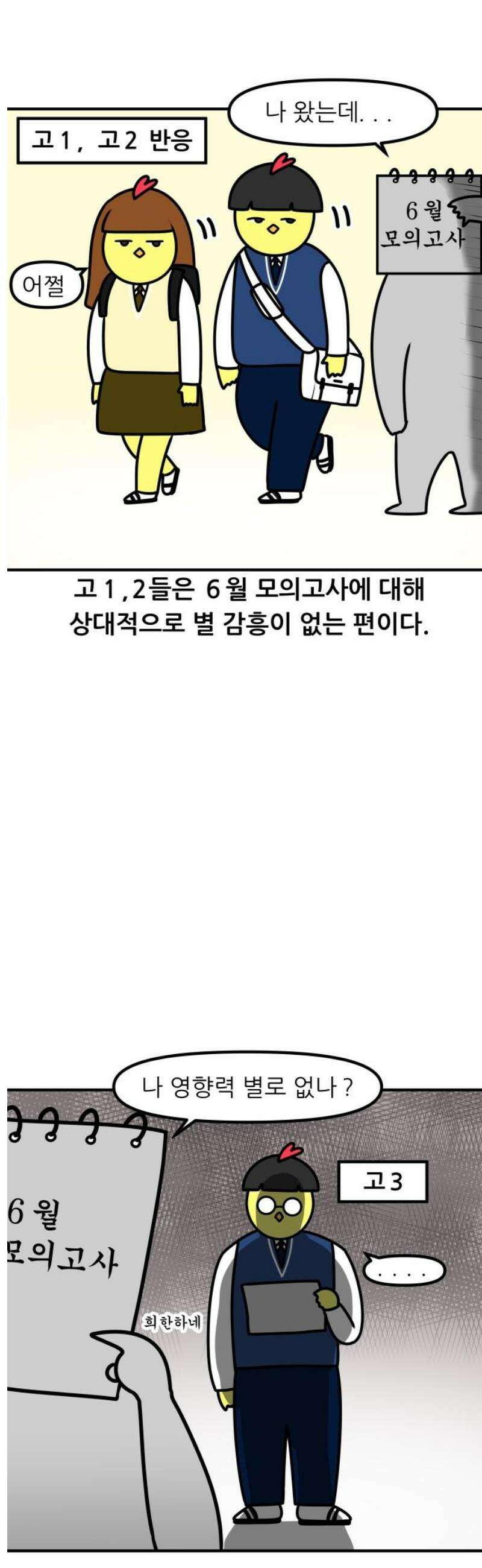 K학원 생존기 132화 - 6월 모의고사 3