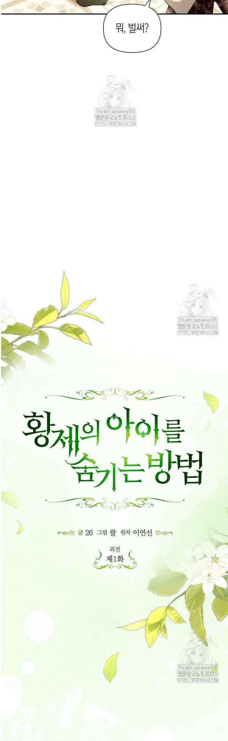 황제의 아이를 숨기는 방법 외전 1화 3