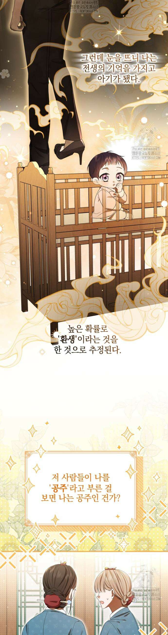 버림받은 아기 왕녀로 환생했습니다 1화 28