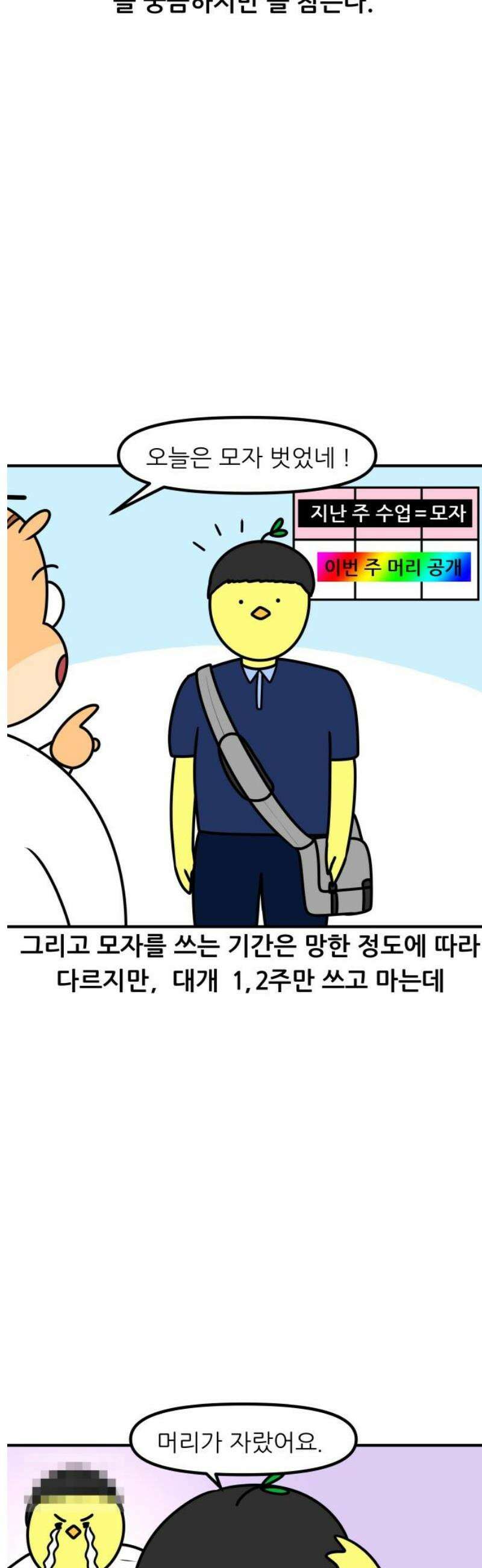 K학원 생존기 151화 - 모자를 쓰는 이유 11