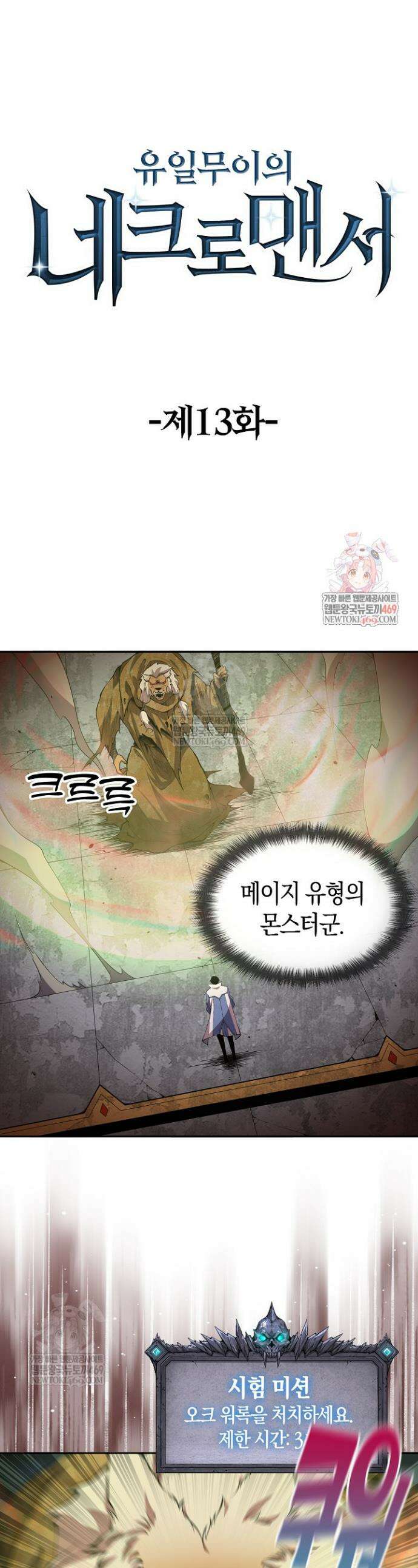 유일무이의 네크로맨서 13화 1