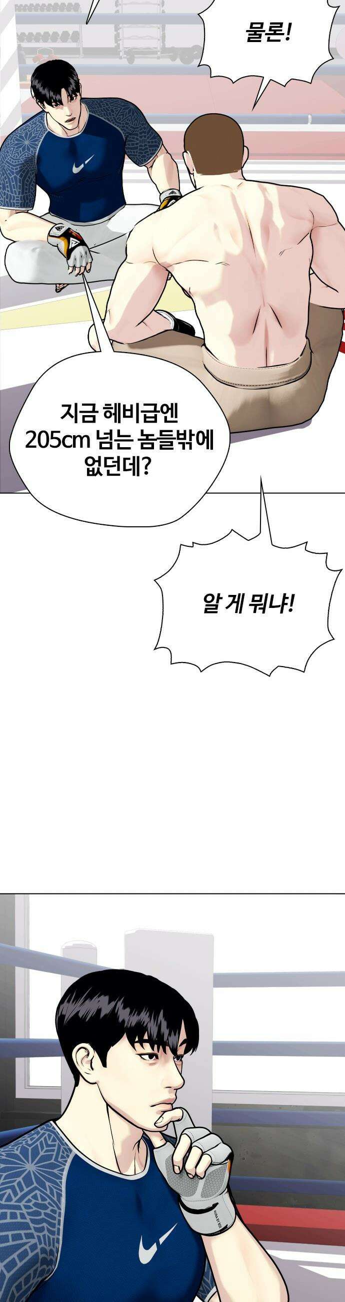 왕따가 격투기를 너무 잘함 - 155화． 새로운 레전드 13