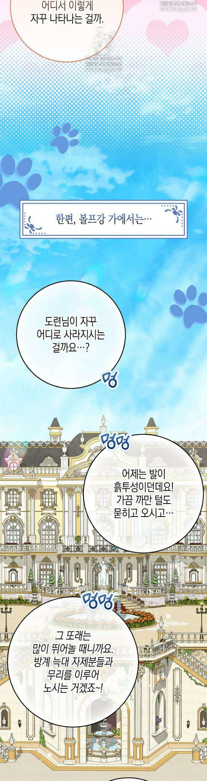흑표 가문의 설표 아기님 흑표 가문의 동물 가족들 8화 10