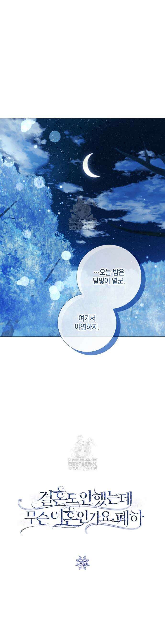 결혼도 안 했는데 무슨 이혼인가요, 폐하 75화 8