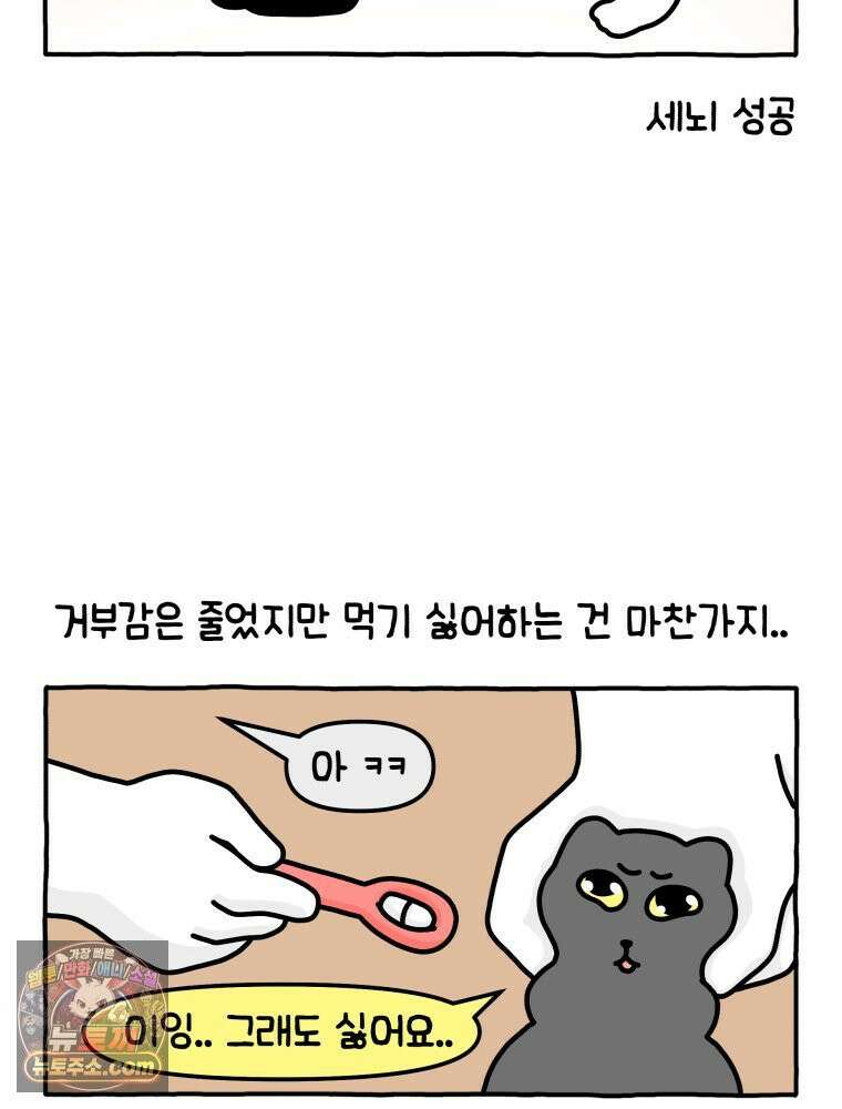 먼지 덩어리 짱덕 5． 약 먹어요 31